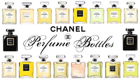 list chanel perfumes